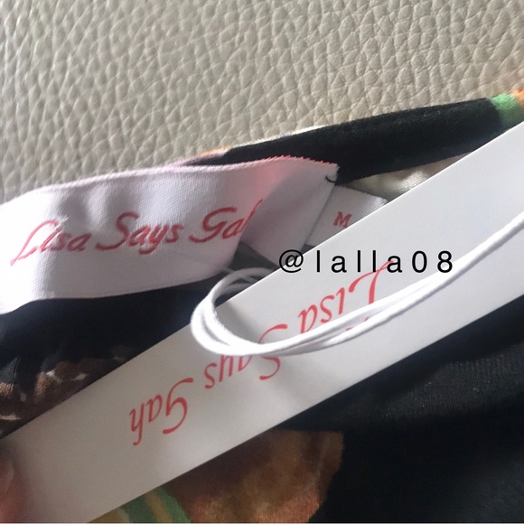 Lisa Says Gah Erin Tank Caviar Dreams Black - Picture 8 of 10